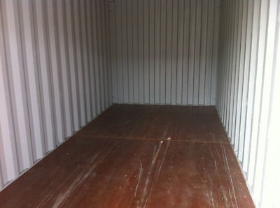 Inside 20 Foot Self Storage Container