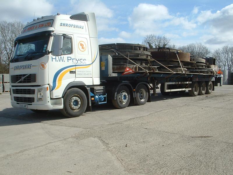 Flat wide load Telford to Leicester